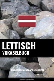 Cover von Lettisch Vokabelbuch