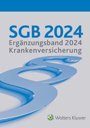 Cover von SGB 2024 Ergänzungsband für die Krankenversicherung
