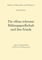 Cover von Die offene tolerante Bildungsgesellschaft und ihre Feinde
