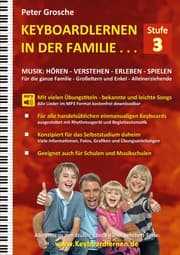 Cover von Keyboardlernen in der Familie (Stufe 3)