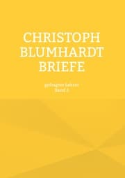 Cover von Christoph Blumhardt Briefe