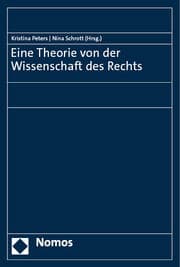 Cover von Eine Theorie von der Wissenschaft des Rechts