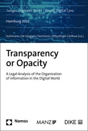 Cover von Transparency or Opacity