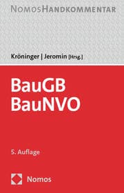 Cover von Baugesetzbuch, Baunutzungsverordnung: BauGB, BauNVO