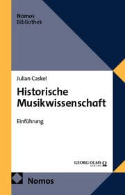 Cover von Historische Musikwissenschaft