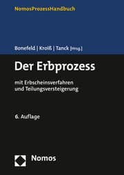 Cover von Der Erbprozess