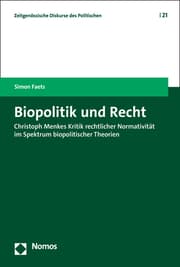 Cover von Biopolitik und Recht