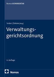 Cover von Verwaltungsgerichtsordnung: VwGO
