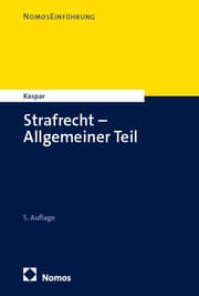 Cover von Strafrecht - Allgemeiner Teil
