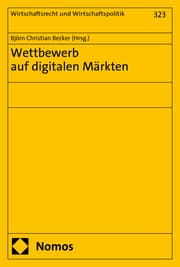 Cover von Wettbewerb auf digitalen Märkten