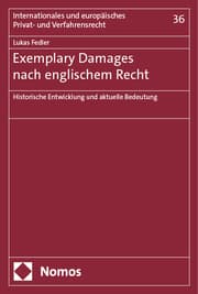 Cover von Exemplary Damages nach englischem Recht