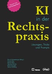 Cover von KI in der Rechtspraxis