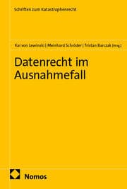 Cover von Datenrecht im Ausnahmefall