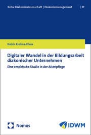 Cover von Digitaler Wandel in der Bildungsarbeit diakonischer Unternehmen