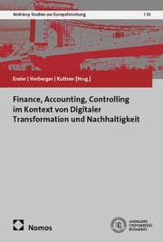 Cover von Finance, Accounting, Controlling im Kontext von Digitaler Transformation und Nachhaltigkeit