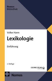 Cover von Lexikologie