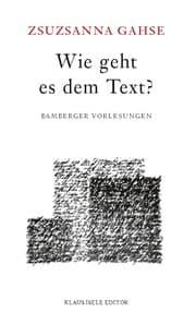 Cover von Wie geht es dem Text?