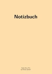 Cover von Pro-Notizbuch (beige)