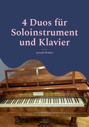Cover von 4 Duos für Soloinstrument und Klavier