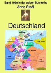 Cover von Deutschland - Band 193e in der gelben Buchreihe - bei Jürgen Ruszkowski
