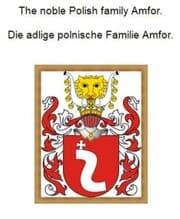 Cover von The noble Polish family Amfor. Die adlige polnische Familie Amfor.