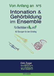 Cover von Intonation im Ensemble - Blechbläser in Bb und F