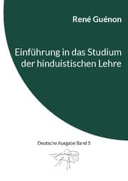 Cover von Einführung in das Studium der hinduistischen Lehre