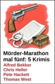 Cover von Mörder-Marathon mal fünf: 5 Krimis