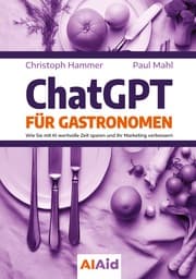 Cover von ChatGPT für Gastronomen