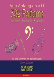 Cover von 532 Patterns - rhythmische und melodische Stilübungen - Bass