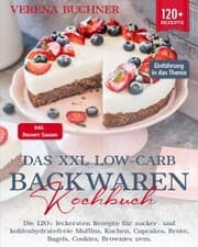 Cover von Das XXL Low-Carb Backwaren Kochbuch