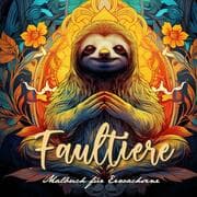 Cover von Faultiere Malbuch für Erwachsene