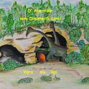Cover von D'Abentüür vom Dinomeitli Lomi - Die Abenteuer des Dinomädchens Lomi.