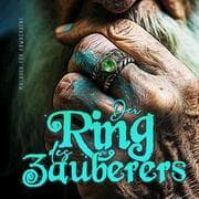 Cover von Der Ring des Zauberers Malbuch für Erwachsene