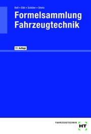 Cover von Formelsammlung Fahrzeugtechnik
