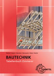Cover von Tabellenbuch Zimmerer