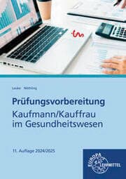 Cover von Prüfungsvorbereitung Kaufmann/Kauffrau im Gesundheitswesen