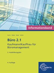 Cover von Büro 2.1 - Kaufmann/Kauffrau für Büromanagement, Informationsband, 2. Ausbildungsjahr
