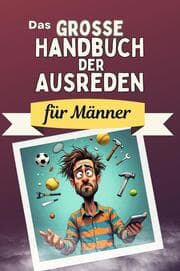 Cover von Das große Handbuch der Ausreden für Männer - Das perfekte Geschenk für Erwachsene und Teenager für Weihnachten und Geburtstag