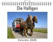 Cover von Die Halligen - (Wandkalender 2025, Kalender DIN A4 quer, Monatskalender im Querformat mit Kalendarium, das perfekte Geschenk)