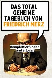 Cover von Das total geheime Tagebuch von Friedrich Merz