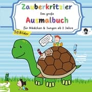 Cover von ZAUBERKRITZLER - Das große Ausmalbuch für Mädchen & Jungen ab 2 Jahre