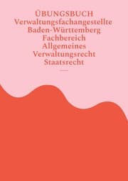 Cover von Übungsbuch Verwaltungsfachangestellte Baden-Württemberg