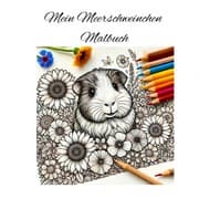 Cover von Mein Meerschweinchen Malbuch