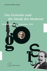 Cover von Das Groteske und die Musik der Moderne