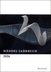 Cover von Händel-Jahrbuch 2026
