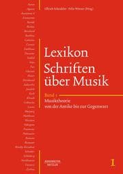 Cover von Lexikon Schriften über Musik