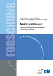 Cover von Zugänge zu Inklusion
