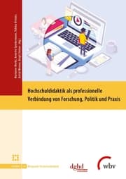 Cover von Hochschuldidaktik als professionelle Verbindung von Forschung, Politik und Praxis