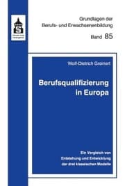 Cover von Berufsqualifizierung in Europa